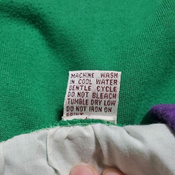 Vintage Kamikaze World Tour Sweatpants Size M Green 90’s Joggers Sweats Mens - Picture 7 of 10